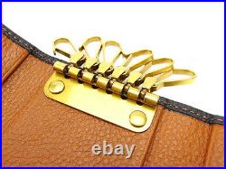 Vivienne Westwood Key holder Key case Orb Black Brown Woman Authentic Used Y2229
