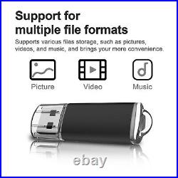 Wholesale 100pcs 2GB USB 2.0 Metal Case Key Chain Flash Drives USB Memory Sticks