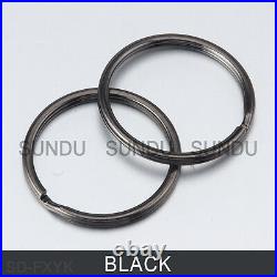 Wholesale 1050mm Metal Split Key Ring Keychain Ring With 4 Colors