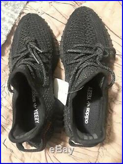 Yeezy boost 350 v2 static reflective. Size12.5 mens with yeezy keychain