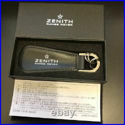 ZENITH key chain genuine leather logo key chain