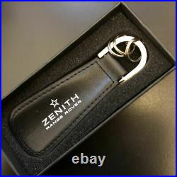 ZENITH key chain genuine leather logo key chain
